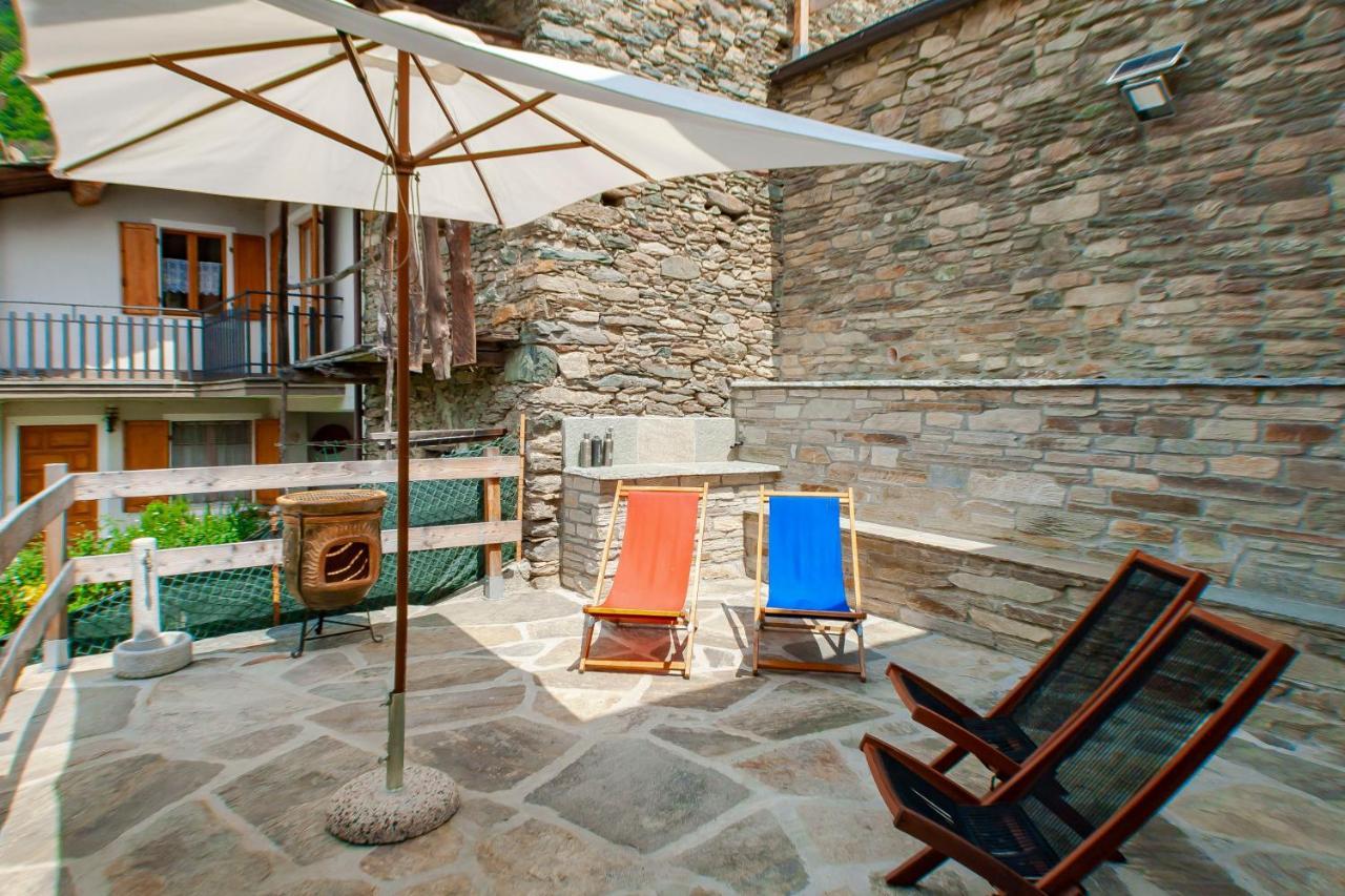 Allo Villo Lovely Apartment Ostana Luaran gambar