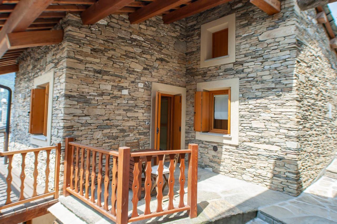 Allo Villo Lovely Apartment Ostana Luaran gambar